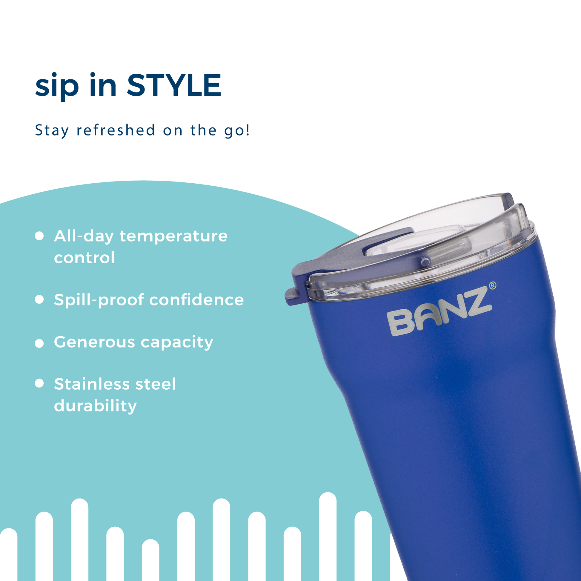 BANZ picnic and drinkware gear in dark-green for family outings and travel
