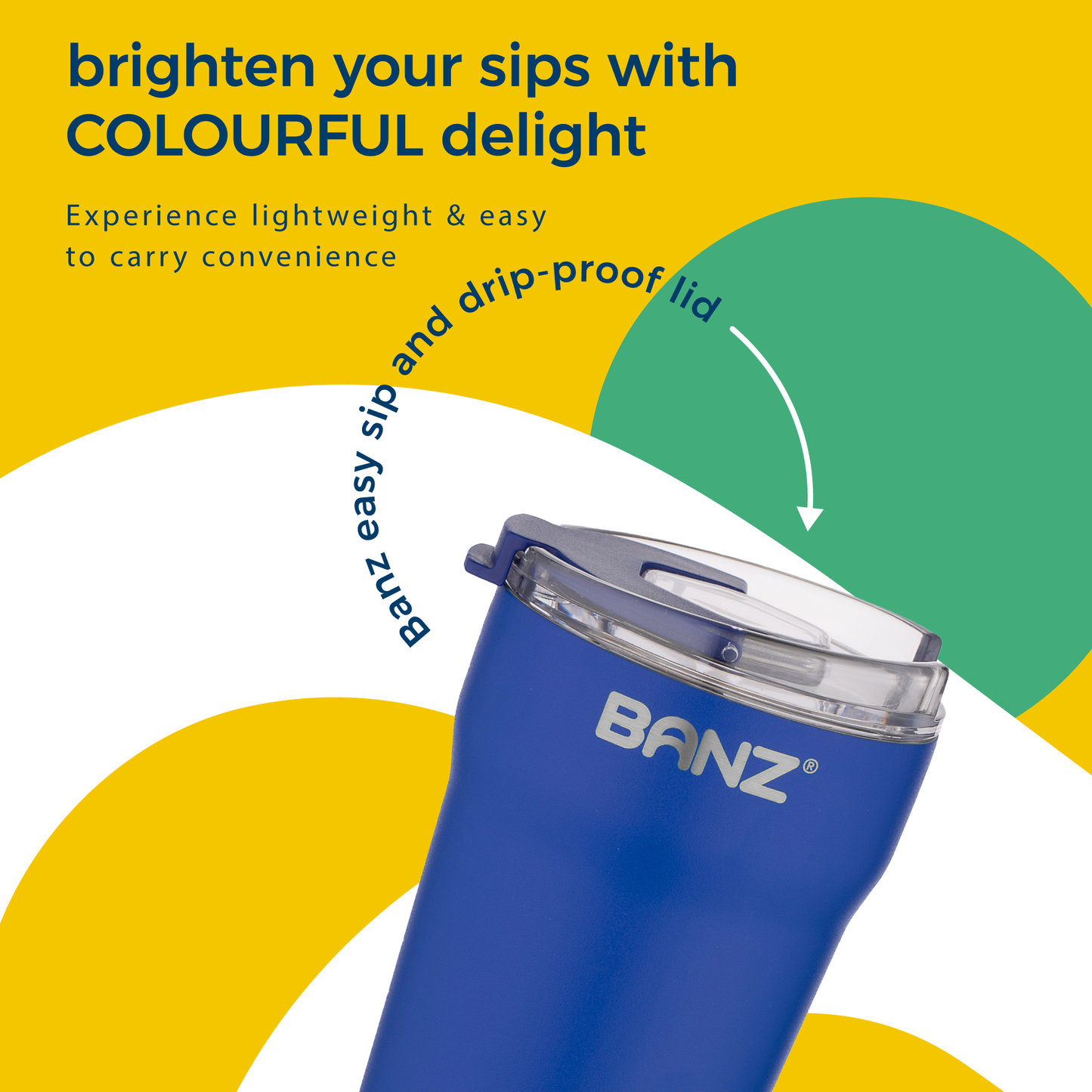 BANZ picnic and drinkware gear in navy for family outings and travel