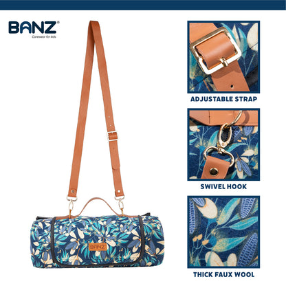 BANZ picnic and drinkware gear in gum-leaves-green for family outings and travel