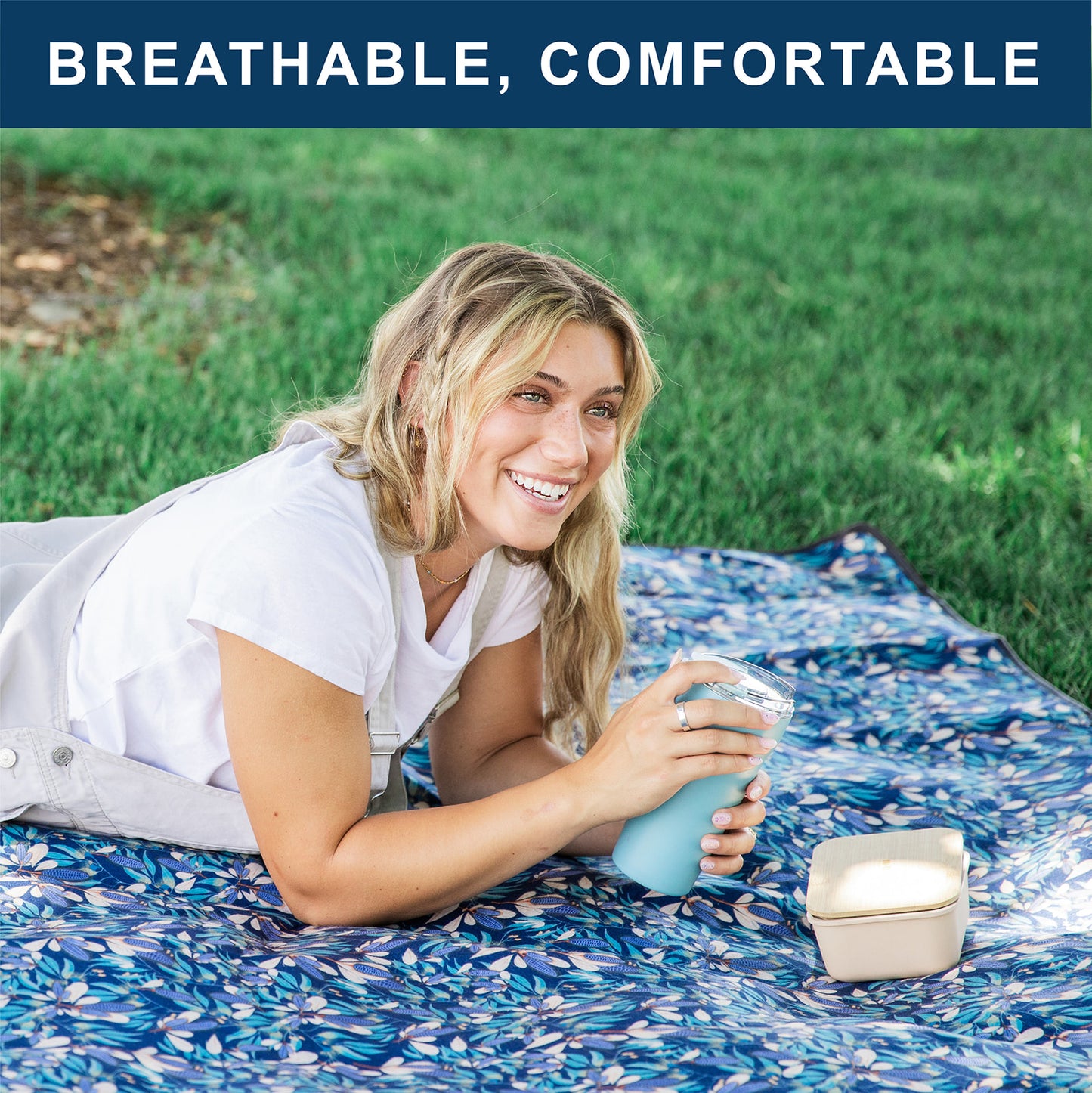 BANZ picnic and drinkware gear in banksia-blue for family outings and travel