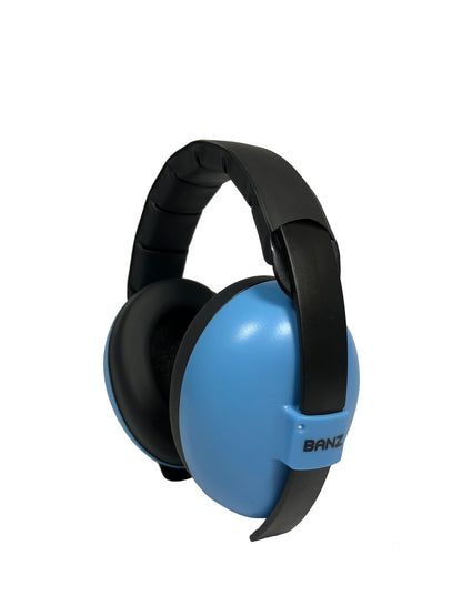 Baby BANZ earmuff ZeeCase in Orange storage case for hearing protection