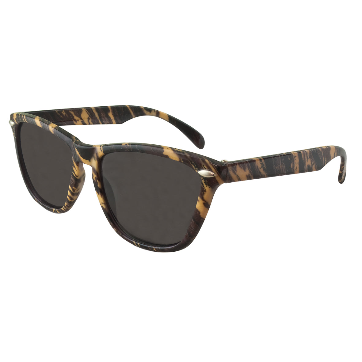 BANZ kids wrap around sunglasses in Pink Safari with UV protection