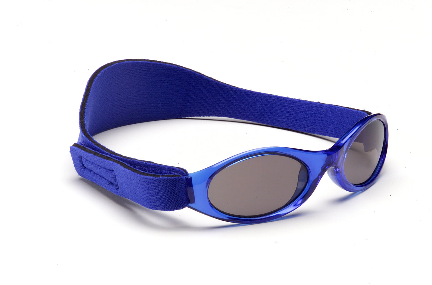 Baby BANZ wrap around sunglasses in Orange Tide with UV protection