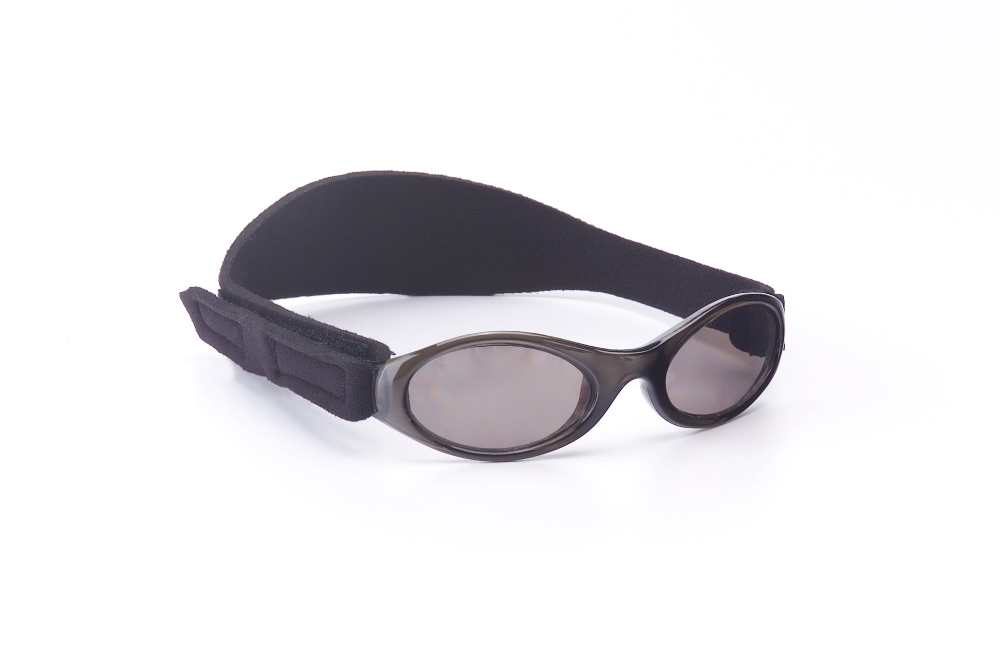 Baby BANZ wrap around sunglasses in Orange Tide with UV protection
