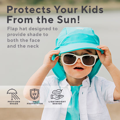 BANZ kids UPF 50+ sun hat in Medium for outdoor sun protection