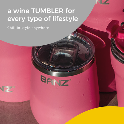 BANZ picnic and drinkware gear in apricot for family outings and travel