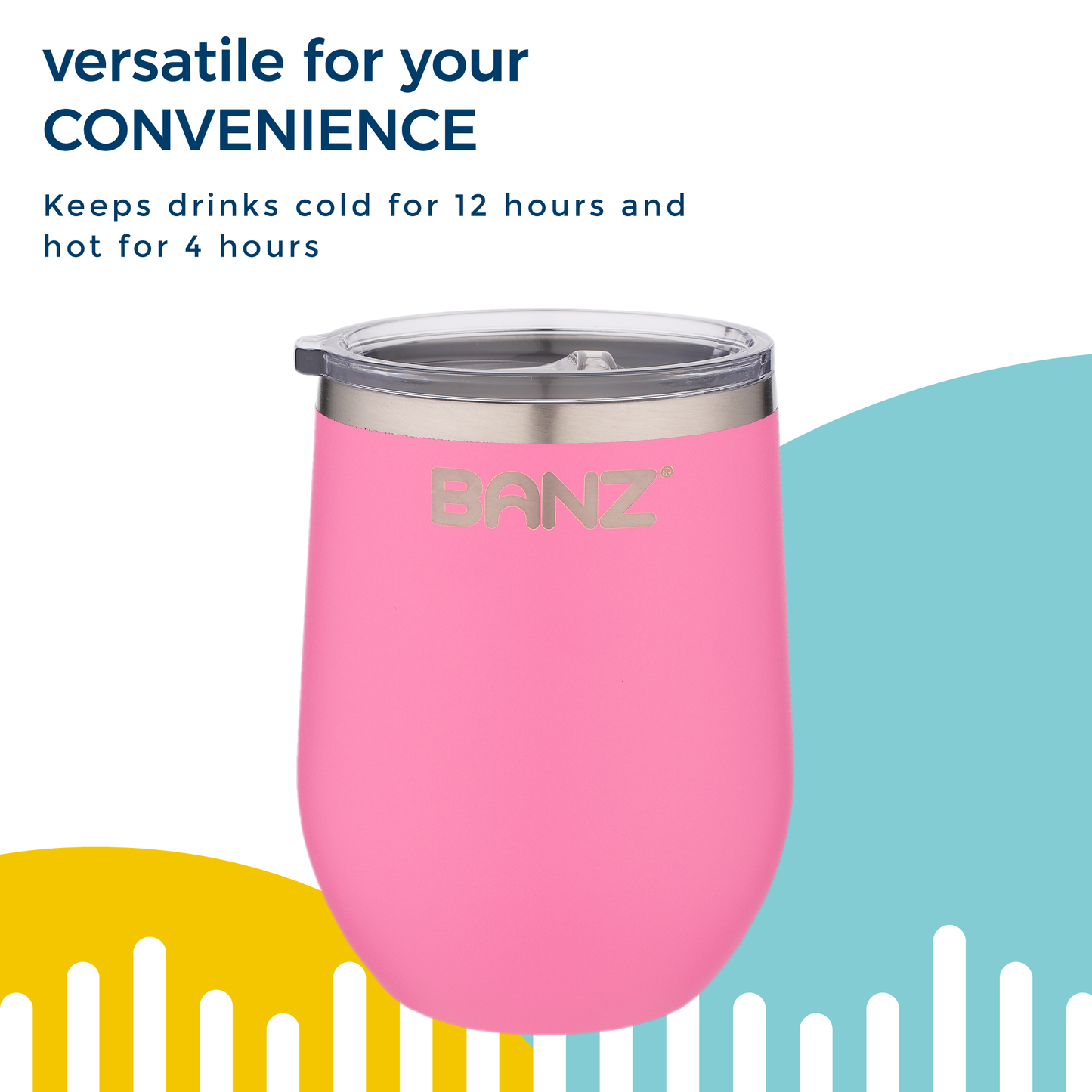 BANZ picnic and drinkware gear in aqua for family outings and travel