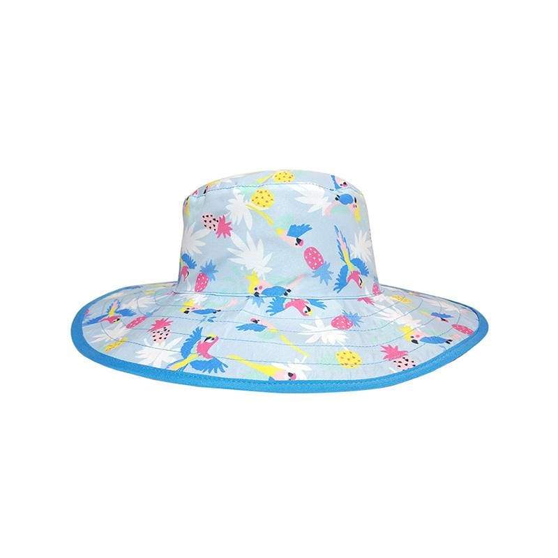 BANZ kids UPF 50+ sun hat in Blue Sea Turtle for outdoor sun protection