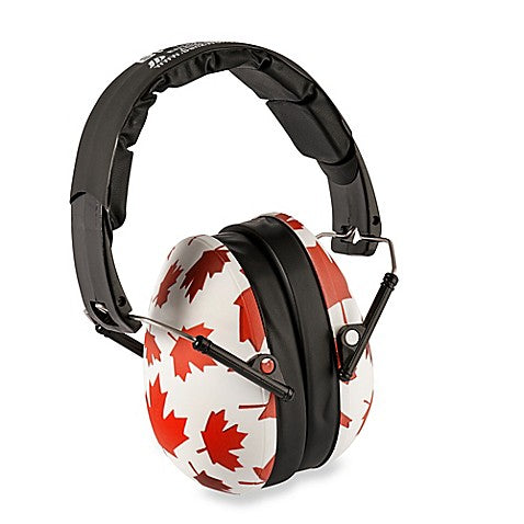 BANZ kids earmuff ZeeCase in Baseball storage case for hearing protection