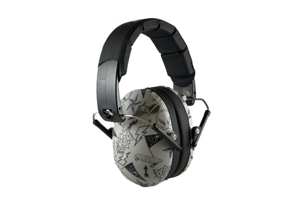 BANZ kids earmuff ZeeCase in Baseball storage case for hearing protection