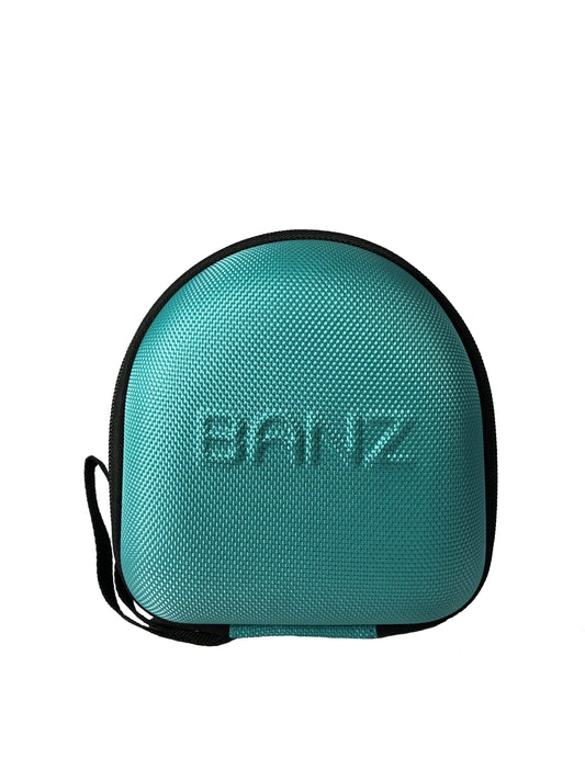 BANZ kids earmuff ZeeCase in pink storage case for hearing protection