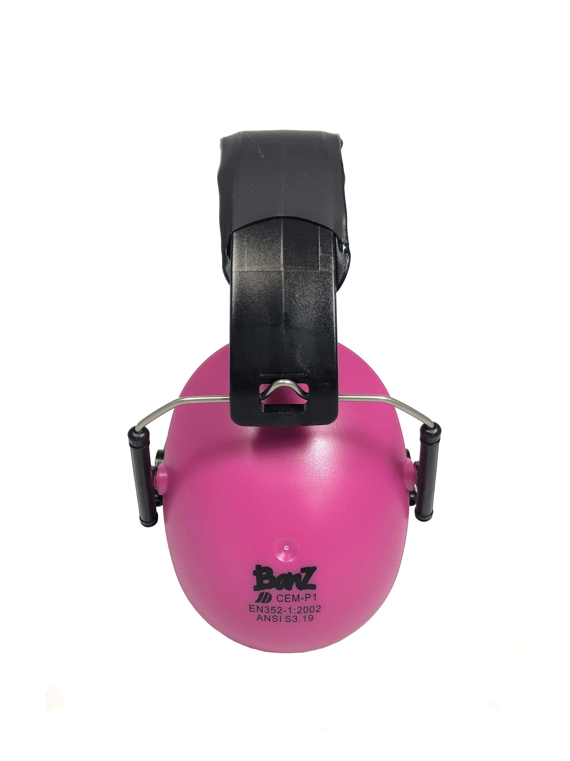 BANZ kids sensory earmuffs in Orange with NRR 26 dB passive hearing protection