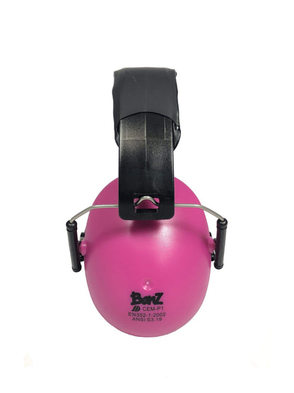 BANZ kids sensory earmuffs in Orange with NRR 26 dB passive hearing protection