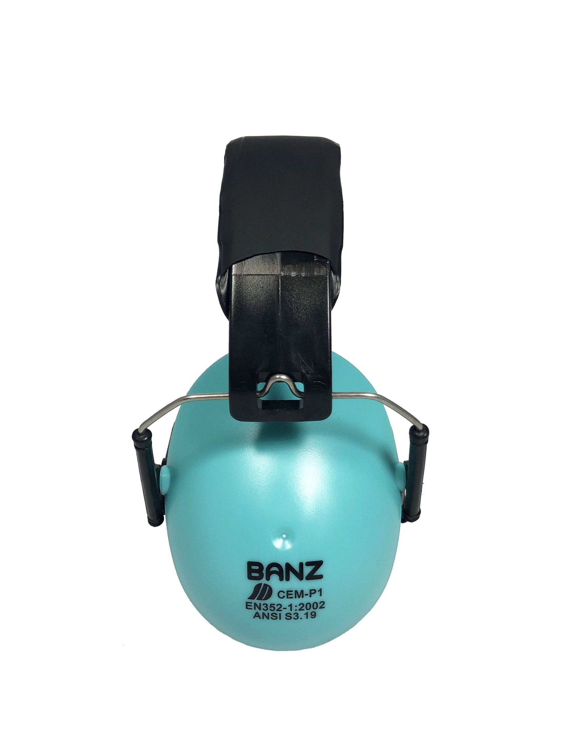 BANZ kids sensory earmuffs in Black with NRR 26 dB passive hearing protection