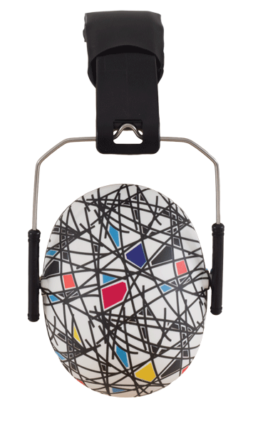 BANZ kids earmuff ZeeCase in Baseball storage case for hearing protection