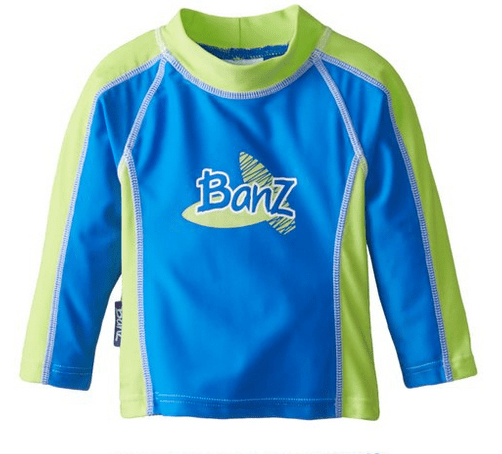 BANZ Rashguards Boys 2-6 Long Sleeve Rashguards 2 / Blue-Green