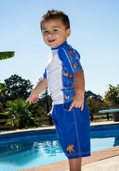 BANZ Rashguards Boys 2 Short Sleeve Rashguard Set 2