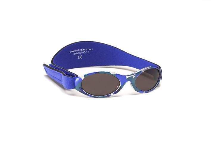 BANZ toddler wrap around sunglasses in Pink Plumeria with UV protection