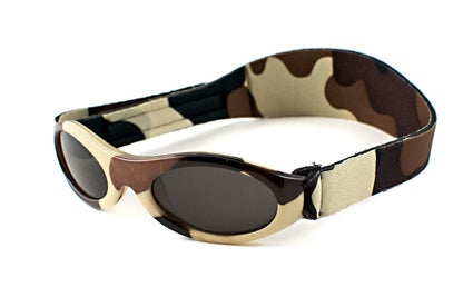 BANZ toddler wrap around sunglasses in Lilac Tulip with UV protection
