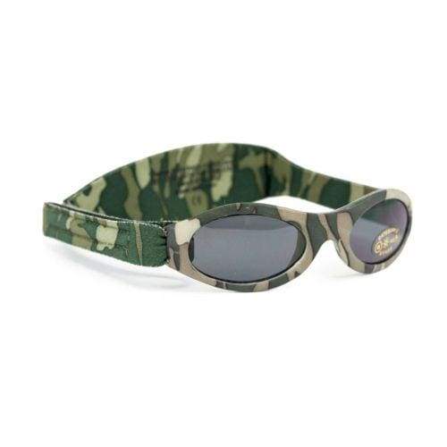 Baby BANZ wrap around sunglasses in Blue Azure Sky with UV protection