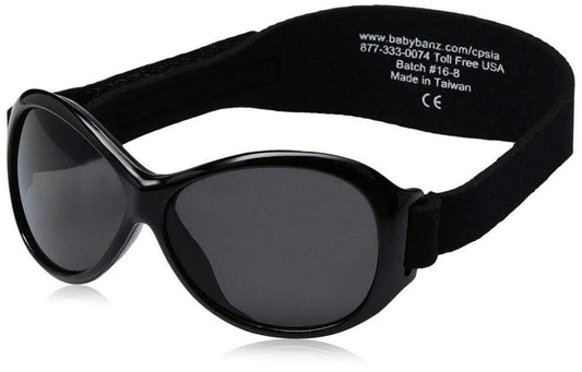 BANZ toddler wrap around sunglasses in Pink Plumeria with UV protection