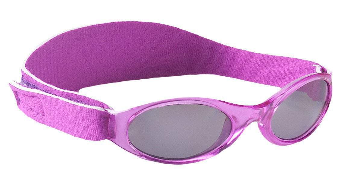 Baby BANZ wrap around sunglasses in Silver Damask with UV protection