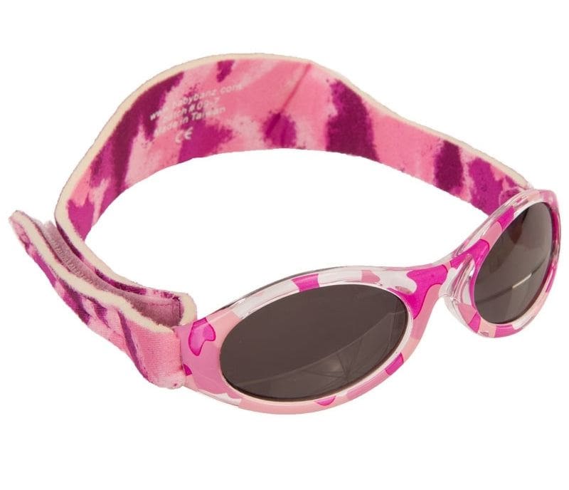Baby BANZ wrap around sunglasses in Lime Green with UV protection
