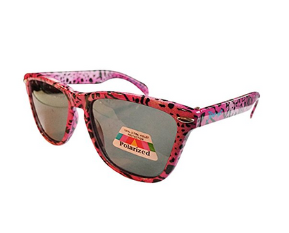 BANZ kids wrap around sunglasses in Ivory with UV protection