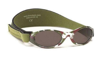 BANZ toddler wrap around sunglasses in Brown Tree Bark with UV protection
