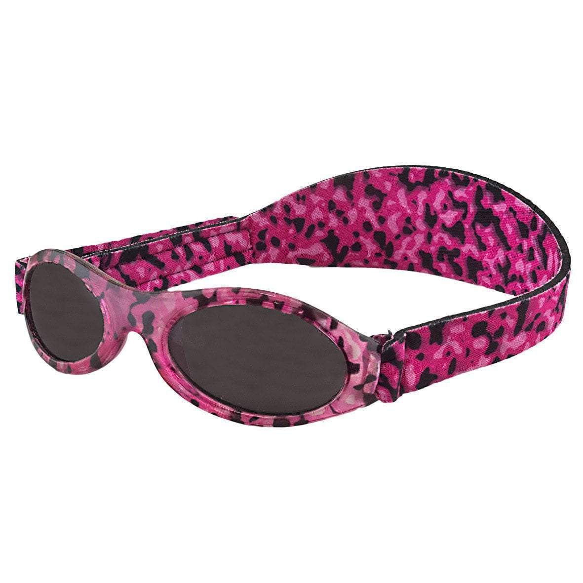 BANZ toddler wrap around sunglasses in Green Hunter Camo with UV protection